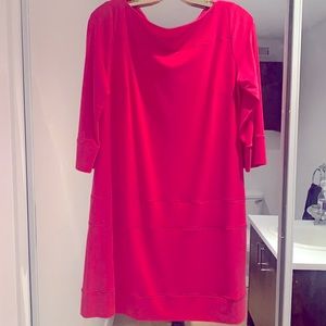 Joseph Ribkoff pink dress.